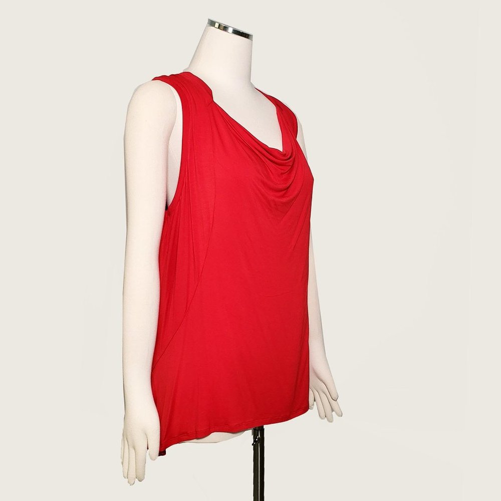 cable & gauge Asymmetrical Pleated Top NWT